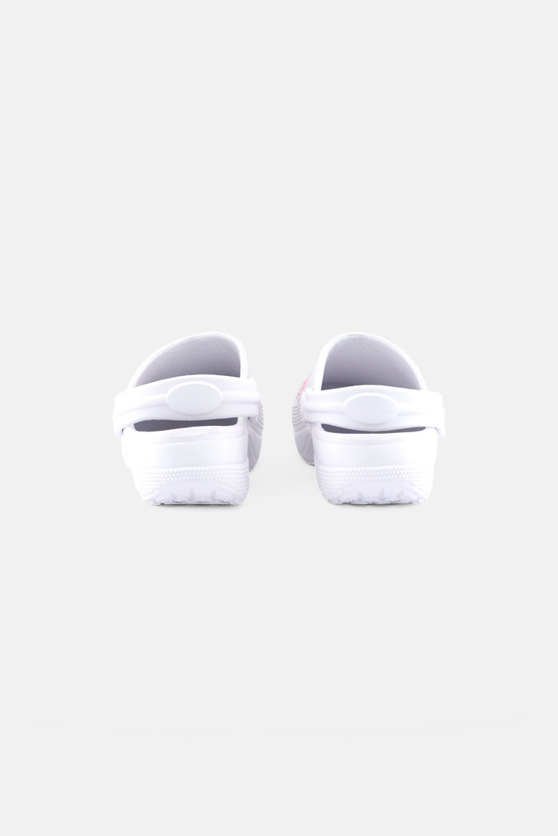 Gremlins Kids Girl Sling Back Clogs, White - Image 2