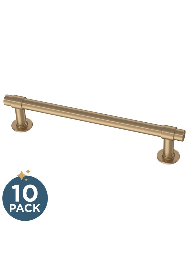 Franklin Brass - Franklin Brass Straight Bar Cabinet Pull  Champagne Bronze  5-1 16   128mm  Drawer Handle  10 Pack  P29618Z-CZ-B - Image 1