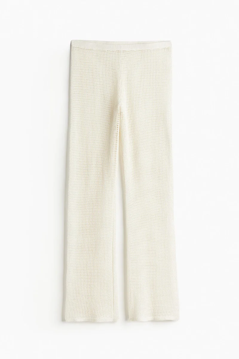 H&M Hole-knit beach trousers