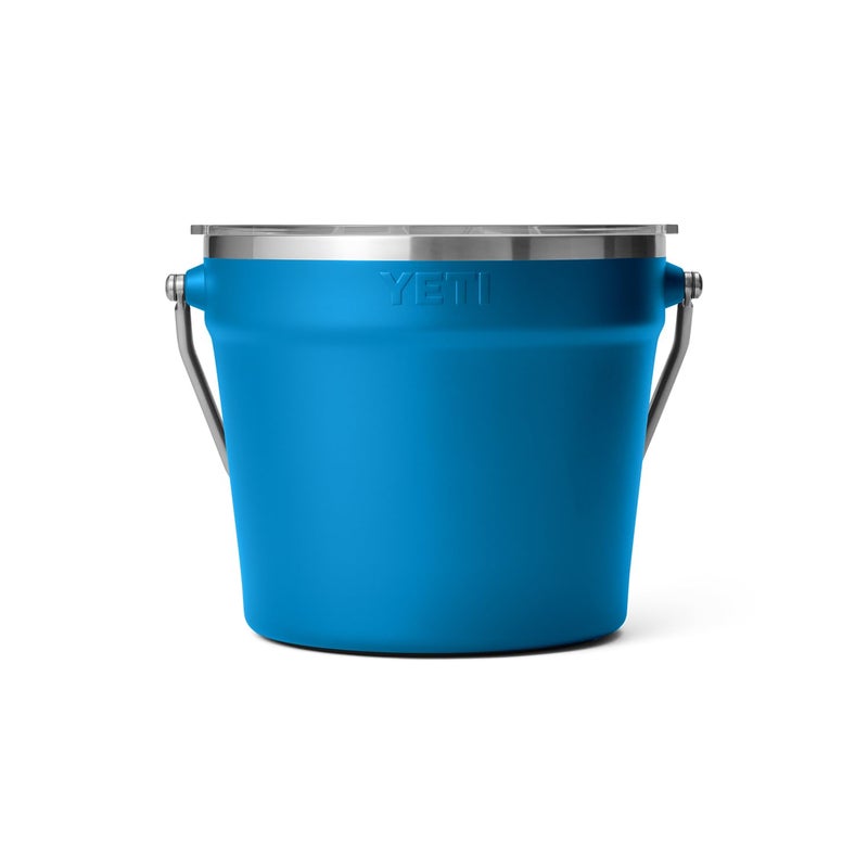 YETI YETI Rambler Beverage Bucket, Double-Wall Vacuum Insulated Ice Bucket with Lid, Big Wave Blue  - Image 5