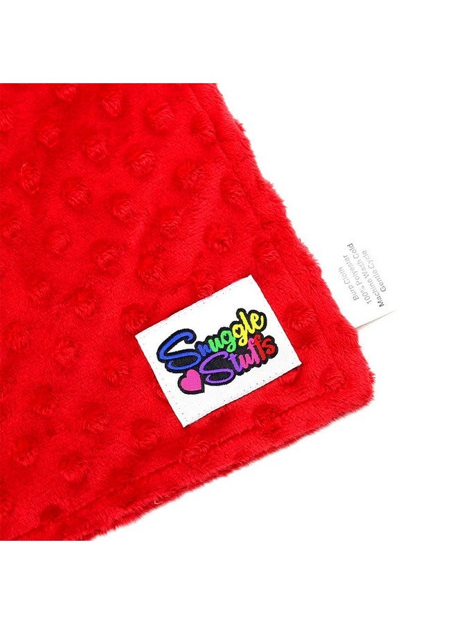 Snuggle Stuffs Baby 5 Pack Minky Dot Burp Cloths - Rainbow - Image 5