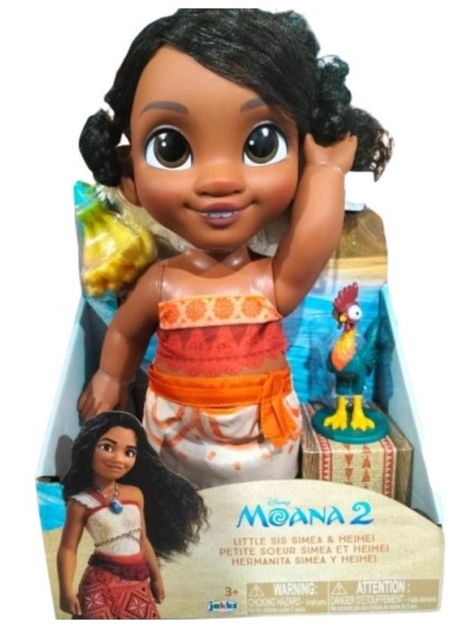Disney Moana 2 Little Sis Simea And Heihei