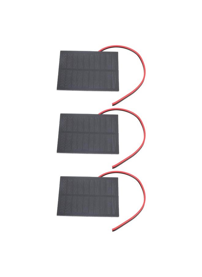 Thoraya Solar Cell Kit Monocrystalline 2W Small Solar Panel with Cable for DIY Science Project LED Light Phone Charger  - Image 5