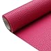 Litchi Dark Rose Red Litchi Texture PU Fabric Leather 118x5314 Inch30x135 CM 113mm Thick Faux Synthetic Leather Material for Upholstery Crafts DIY Sewings Sofa Handbag Earrings Hair Bows - Image 2