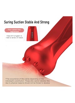 Generic Dynamic Smart Cupping Therapy Kit, Cellulite Massage Tool 3 in 1 Removal Cellulite Massage Tool with 4 Suction Grade Grade with 6 Cups (Red)  - Image 3