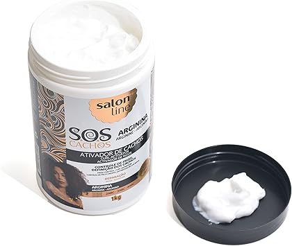 Salon Line SOS منشط تجعيد الشعر أرجينين إصلاح خط الصالون 1 كجم - Image 3