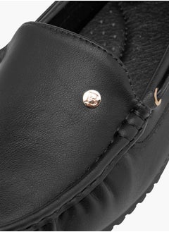 Flora Bella By Shoexpress Women Solid Slip-On Wedge Heel Loafers  - Image 4