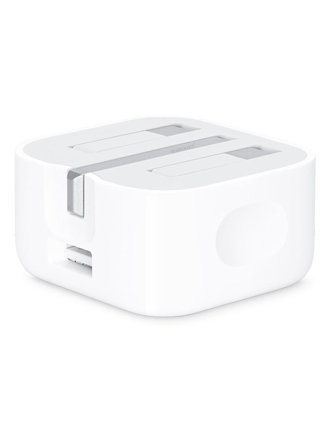 CATANES شاحن سريع 20 واط USB-C PD مع كابل مضفر Type-C إلى Type-C (1م) – قابس 3 دبابيس بريطاني لجهاز iPhone 17 Pro - Image 4