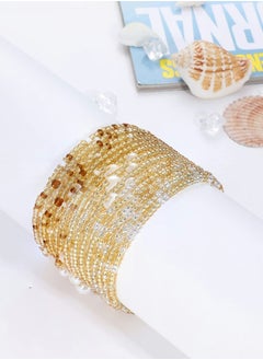 SYOSI SYOSI Waist Beads for Women Belly Chain Adjustable Boho Multilayer Waist Chain African Waist Beads Plus Size Bikini Jewelry 3pcs  - Image 2