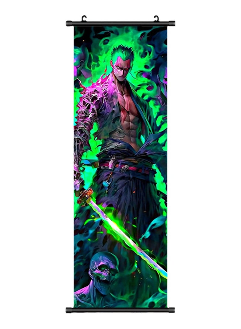 One Piece Anime Poster Wall Scroll JPN Version Anime Artwork Hanging Scroll Suitable for Home Decoration Party Decoration (90cm x 30cm HZW-2) - Image 1