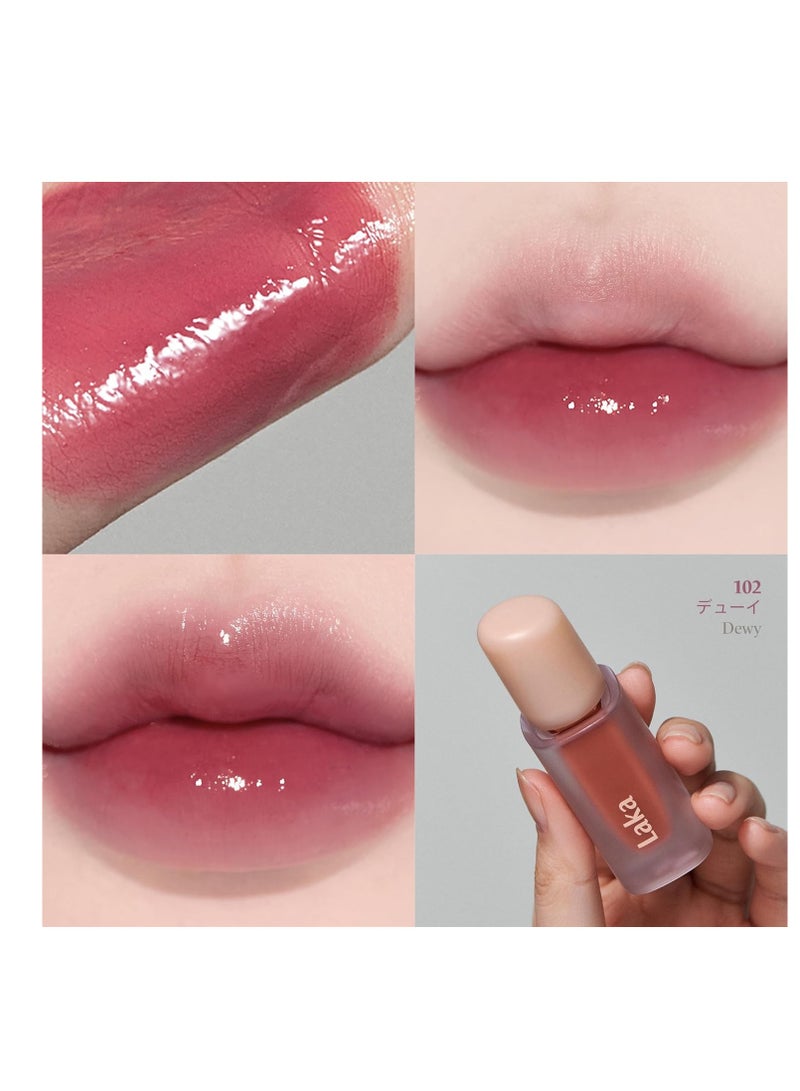 لاكا فروتي جلام تينت - شفاه مرطبة جيدًا 102 ندية 4.5 جم - Image 2