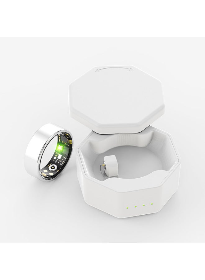 حلقة شحن ذكية، حلقة بلوتوث ذكية، سعة كبيرة، شحن سريع، تخزين عالمي، اللون: حجرة شحن دوارة - Image 4