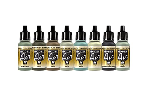 Vallejo RAF Colors Special Battle of Britain 'Air War Color Series' Model Paint Kit, contains 8 x 17ml bottles - Image 3