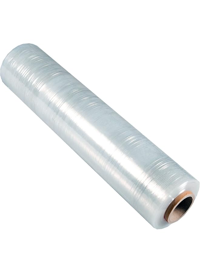 ECVV Stretch Film Roll Wrap For Packaging Industrial Heavy Duty Pallet Wrapping Film Clear 2 Kg X 300G Core - Image 1