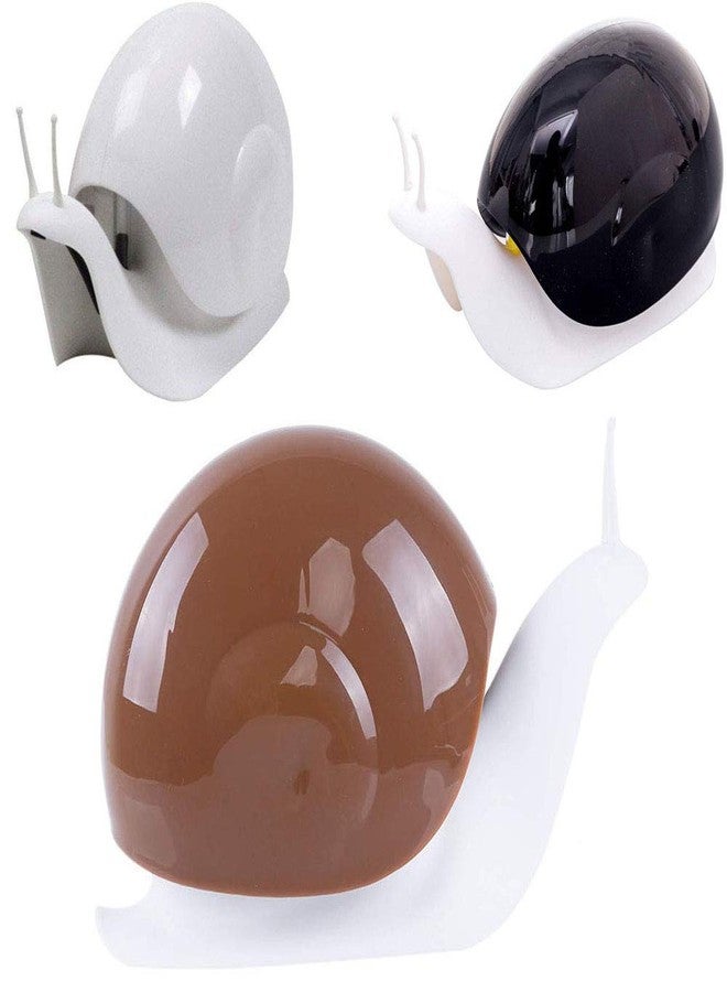HomDSim 3 PCS Cartoon Snail Shape Liquid Soap Shampoo Dispensers Storage Box Case Containers,Pump Press Push-Type,Liquid Disinfectant Hands Lotion Bottle Hand Sanitizer Lotion Bottle 3 Colors - Image 1