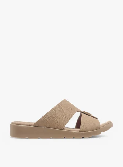 LBL by Shoexpress Metal Accent Slip-On Arabic Sandals Ramadan Collection