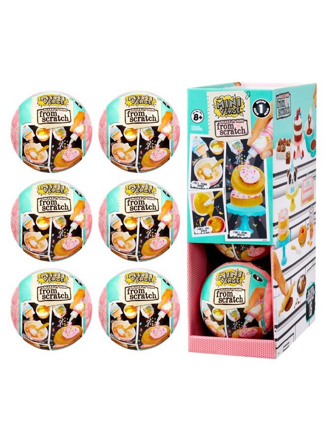 MGA's Miniverse Make It Mini Foods Diner Series 4 6pk - Image 1