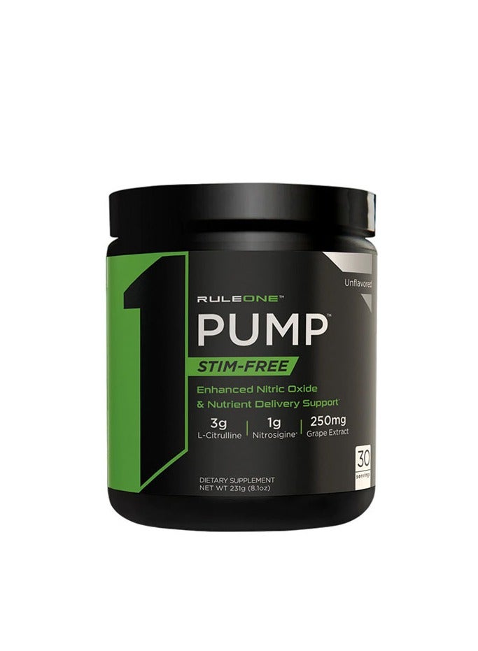 رول 1 مضخة R1 خالية من المنشطات، 30 جرعة، غير منكهة