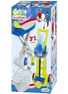 ecoiffier Ecoiffier - 3 in 1 Cleaning Set Toy - 1762  - Image 1