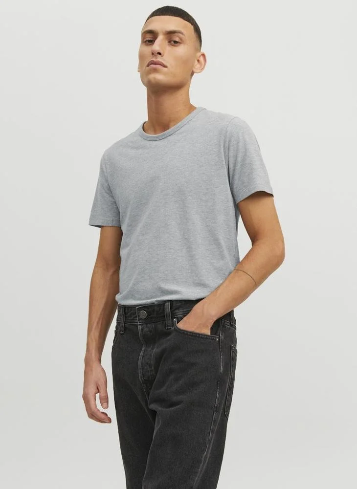 JACK & JONES Logo Crew Neck T-Shirt