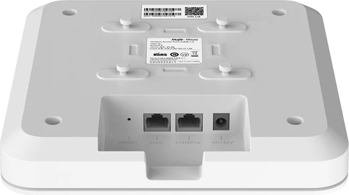 إيه واي تي Ruijie Reyee RG-RAP2260 AX1800 1775Mbps Wifi 6 Dual Band Indoor Ceiling Access Point Router For Large Areas