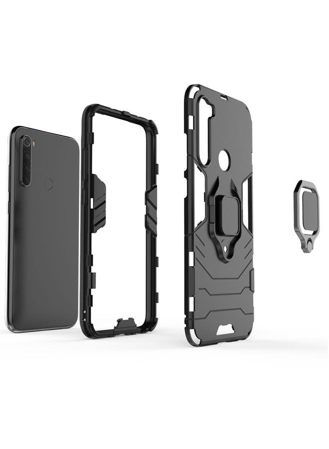 erorex Case For Redmi Note8 Pro PC + TPU Shockproof Protective Case with Magnetic Ring Holder - Image 5