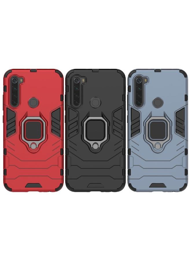 erorex Case For Redmi Note8 Pro PC + TPU Shockproof Protective Case with Magnetic Ring Holder - Image 3