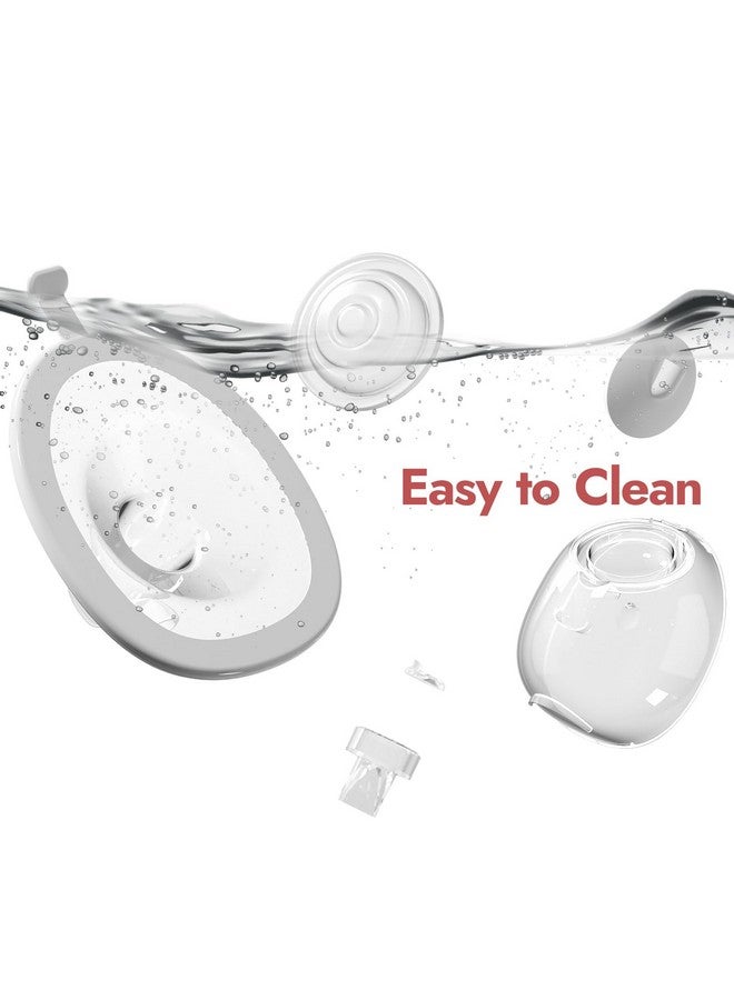 NCVI ملحقات مضخة الثدي القابلة للارتداء NCVI مناسبة لـ 8138/8787/8786/8122-3، أكواب مضخة الثدي بدون استخدام اليدين، فلاتر 21/24/28 مم، عبوة واحدة - Image 5