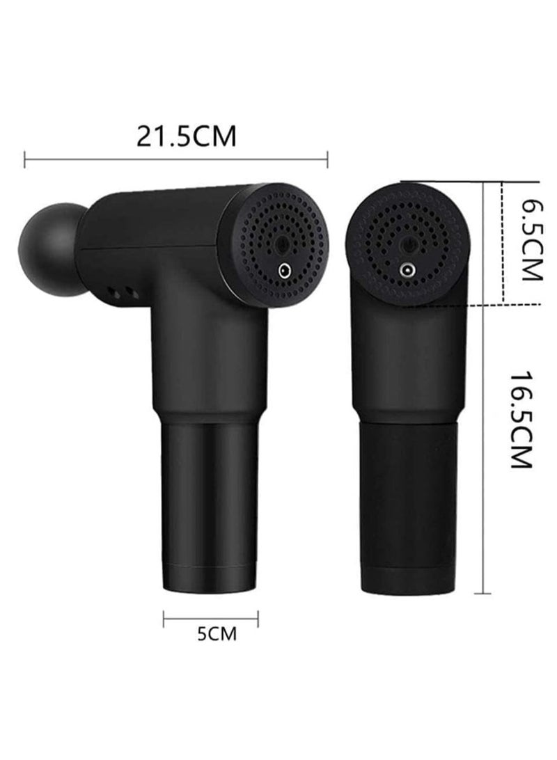 TIGER New Massage Gun – Percussion Muscle Massager Deep Tissue Massage Gun for Pain Relief, 4 Massage Heads, 6 Speed High-Intensity Vibration, Super Quiet Cordless Handheld Device for Relaxation & Recovery - Image 4