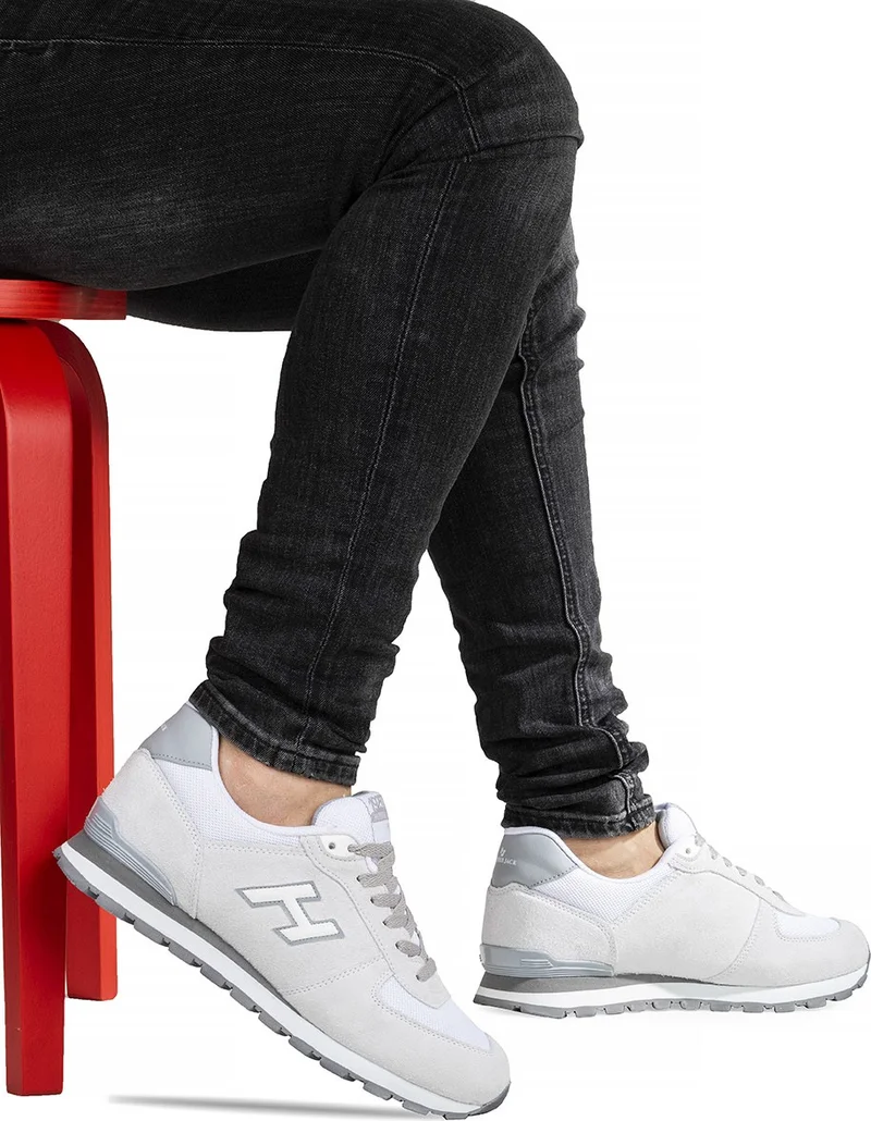 Hammer Jack Ferum Genuine Leather Men's Women's Sports Shoes