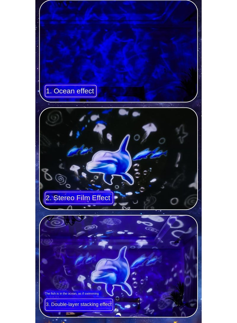 general Starry Ocean Projector Light Dream Bedside Night Light - Image 3