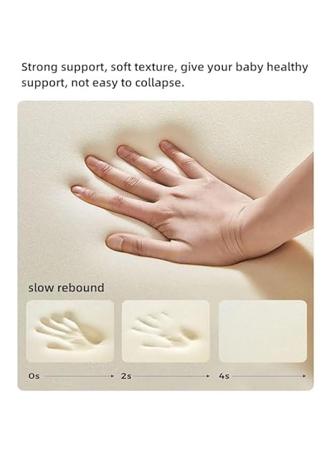 هوكور Toriseek Baby Nests, Baby Lounger, Infant Travel Bed,Baby Nest Ultra Soft, Anti-spitting Ramp Pillow, 0-30° Height Adjustable Relieves Vomiting Milk, Intestinal Colic (Green) - Image 5