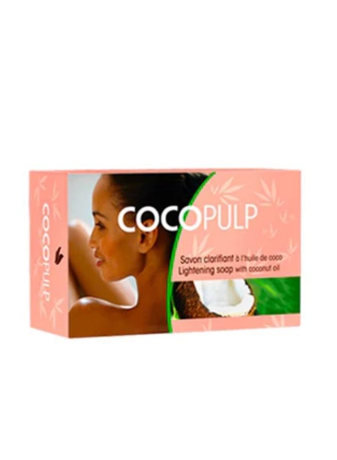 COCOPULP Lighten Soap With Coconut Oil 2 Pcs 2*180 g - Image 2