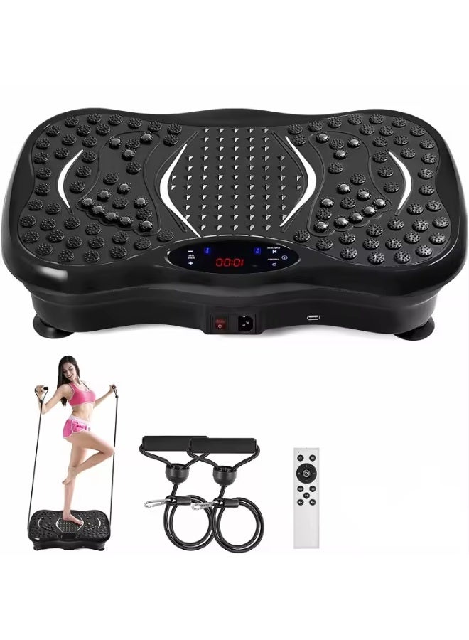 RHYNOFIT Vibration Plate Exercise Machine – Full Body Fitness & Massage Platform - Image 1