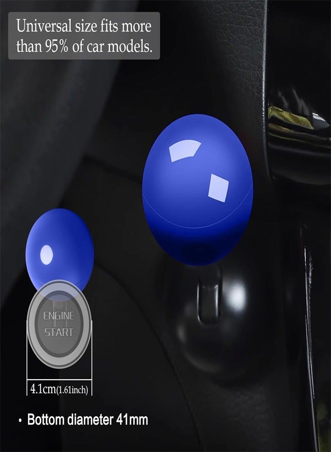 Generic Car Push to Start on Rocker Car One on Start Lever Car Engine Start Stop on Joystick Starter Ball-bar Cover for Decorative Accessories Universal Size for Cars etc  - Image 2