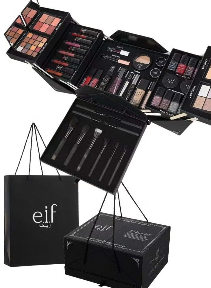 إلف طقم بوكس مكياج جميع منتجات التجميل في علبة واحدة باصناف متعددة - Image 5