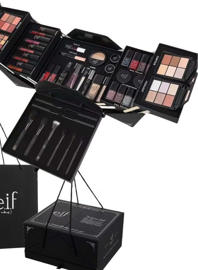 إلف طقم بوكس مكياج جميع منتجات التجميل في علبة واحدة باصناف متعددة - Image 3