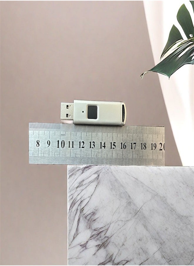 جويز - محرك أقراص فلاش USB ، ذاكرة تخزين سعة 32 جيجابايت محرك أقراص فلاش USB بصمة محرك أقراص USB كمبيوتر مشفر U-Disk لأمن البيانات. - Image 1