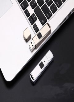 جويز محرك أقراص فلاش USB ، ذاكرة تخزين سعة 32 جيجابايت محرك أقراص فلاش USB بصمة محرك أقراص USB كمبيوتر مشفر U-Disk لأمن البيانات.  - Image 5