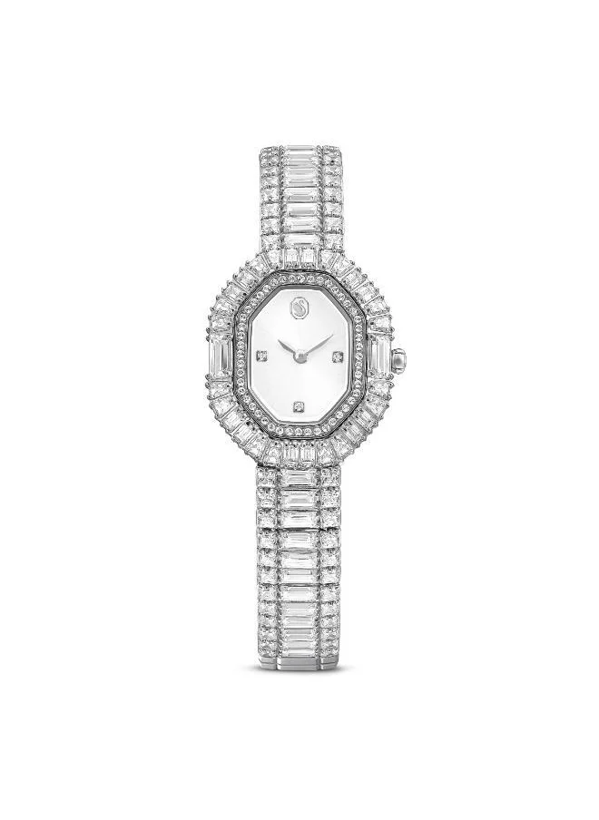 سواروفسكي Matrix Octagon Steel Strap Analog Watch