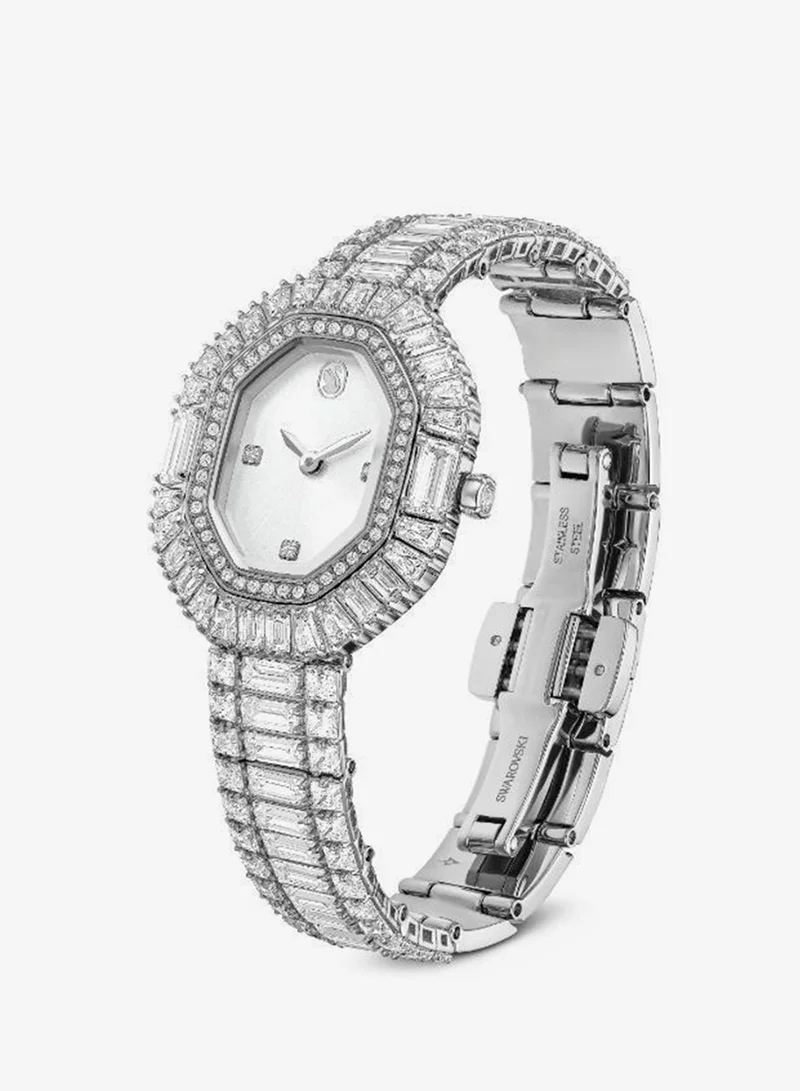 Swarovski  Matrix Octagon Steel Strap Analog Watch for Women | Best Price UAE