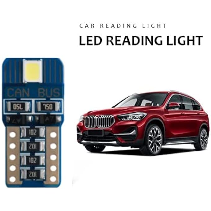 الكبريت T103030 مصباح LED عالمي T10 W5W Canbus مصباح ركن السيارة أبيض ساطع للغاية 6000K ضوء داخلي لوحة ترخيص مصباح مؤشر قبة لمبة للسيارة والدراجة النارية 2 واط أبيض قطعتين - Image 3