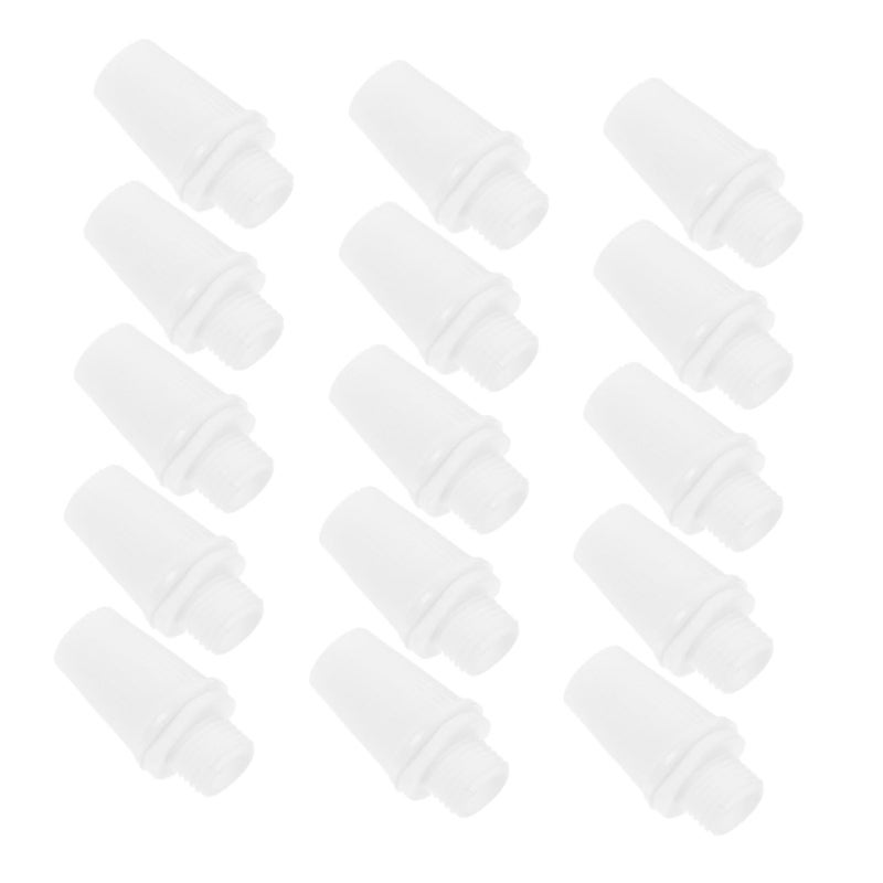 White Cord Clips 60PCS Transparent Plastic Cable Fasteners For Pendant Light Fixtures - Image 2