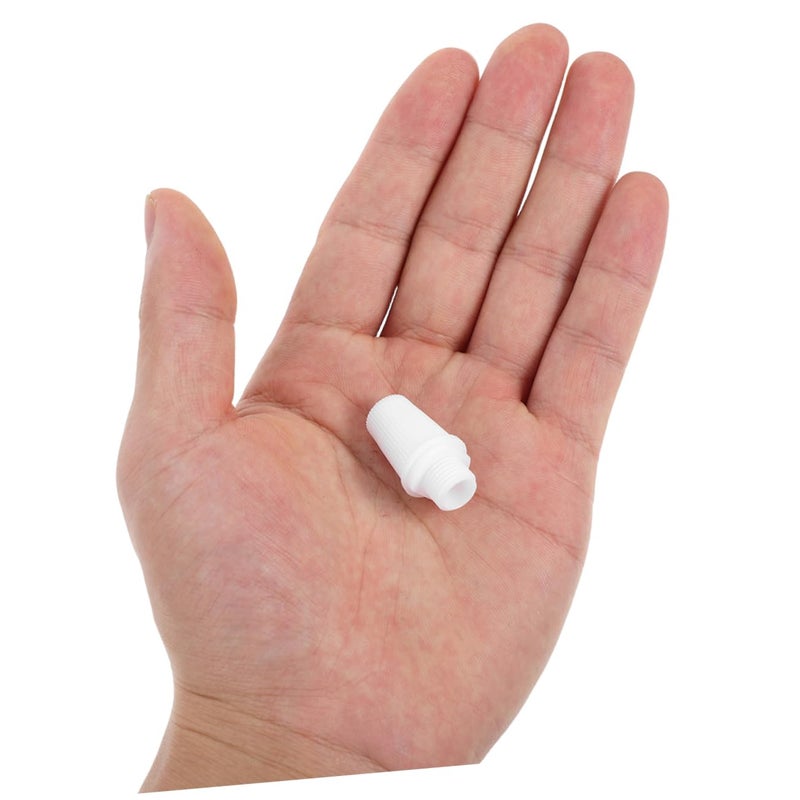 White Cord Clips 60PCS Transparent Plastic Cable Fasteners For Pendant Light Fixtures - Image 5