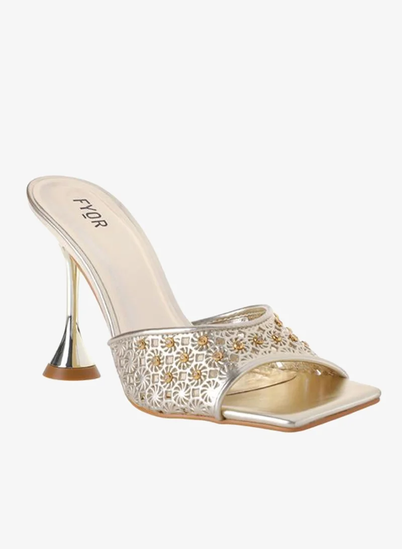 فايور Laser Cut High Heel BWR 026