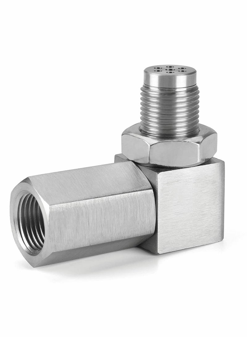 SYOSI O2 Sensor Spacer 1 Pcs Universal M18*1.5 Check Engine Light Eliminator Adapter O2 Oxygen Sensor Spacer Extender Adapater Isolator for Exhaust Systems - Image 1