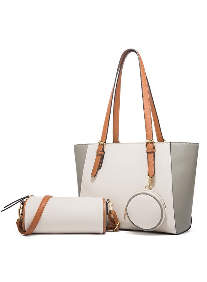 general New Fashionable Large Capacity Single Shoulder Tote Bag with Detachable Inner Bags (3-Piece Set) - Image 1