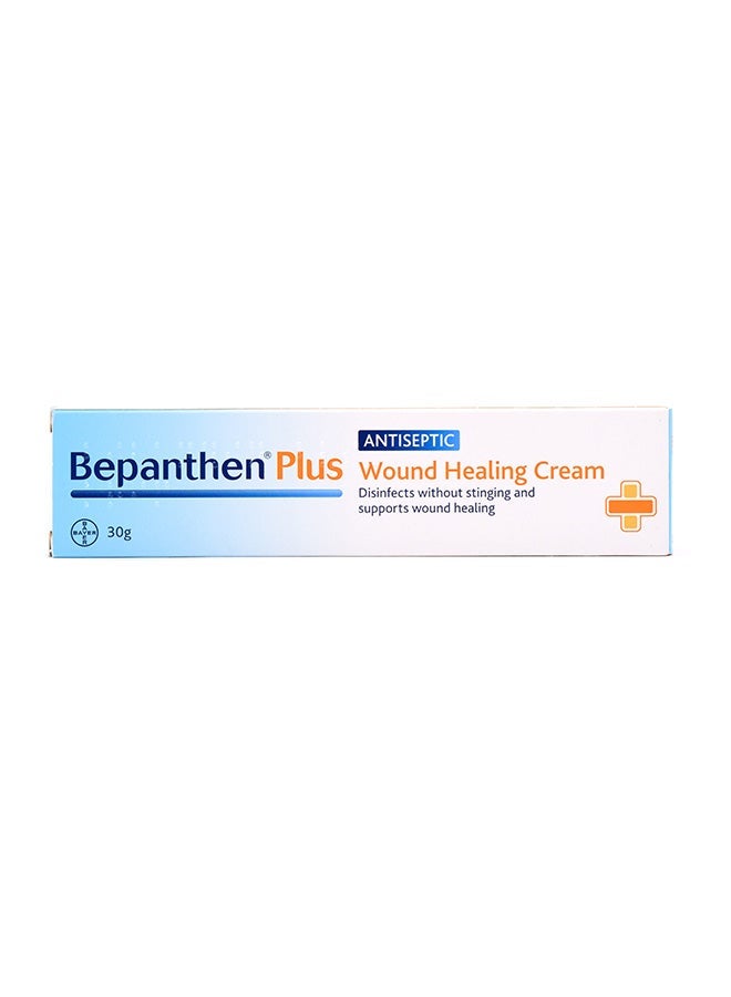 BEPANTHEN Plus Wound Healing Cream 30G  ANTISEPTIC