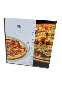 Excellent Houseware Pizza Baking Stone With Metal Holder  - Image 1