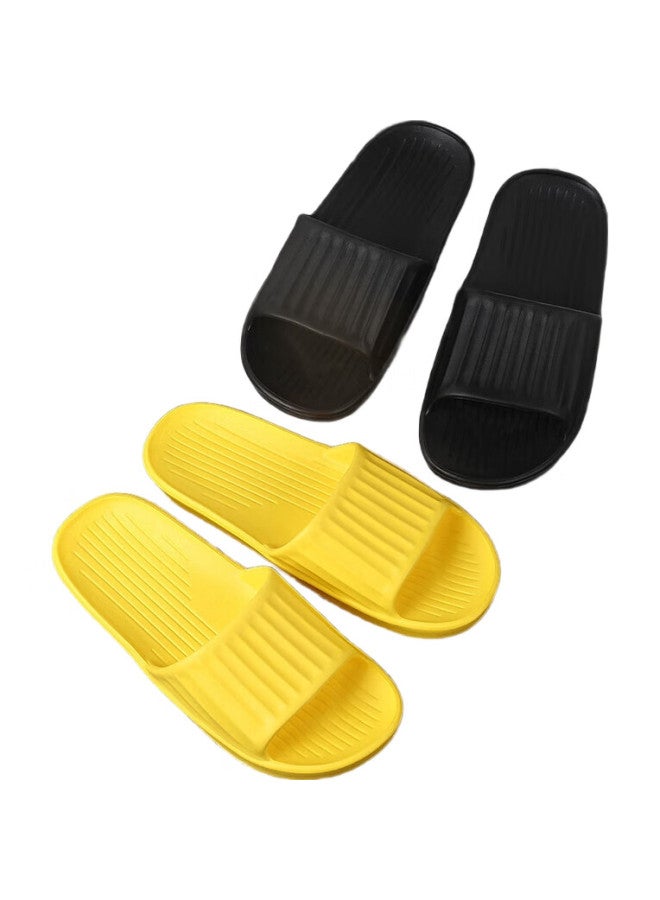 Grace Portable Travel Slippers, Hotel And H E Use, Non-slip, Non-disposable, For Bathing And Visiting, Yellow, Size 40-41 - Image 3